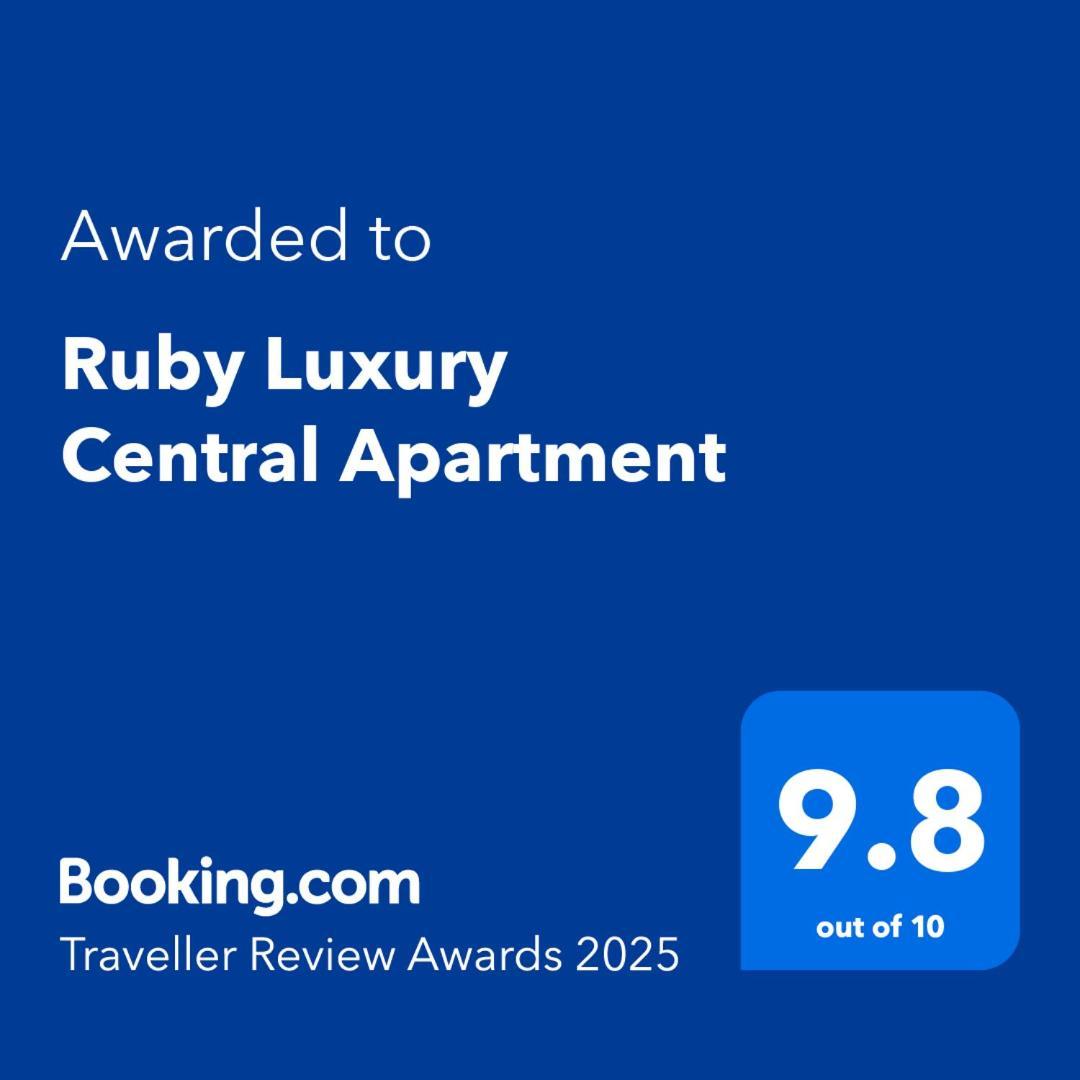 Ruby Luxury Central Apartment Skopje Ngoại thất bức ảnh